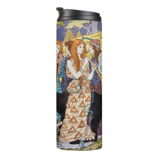 Eugene Grasset - Harmony Decorative Panel Thermosbeker (Geroteerd rechts)