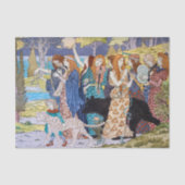 Eugene Grasset - Harmony Decorative Panel Tissuepapier (Voorkant)