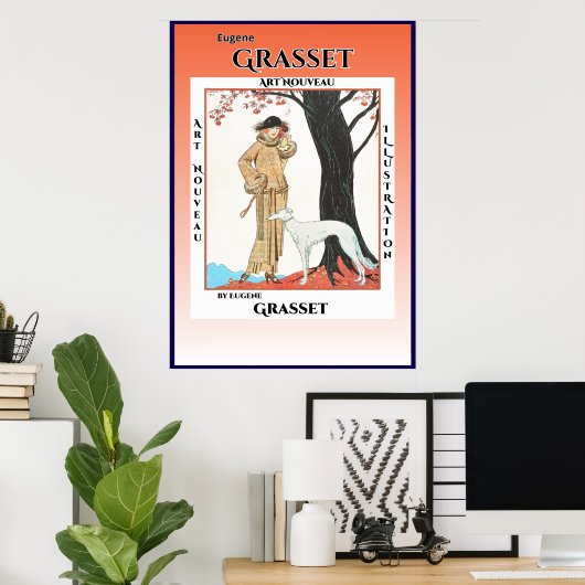 Eugene Grasset Poster (Thuiskantoor)
