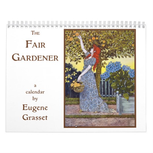 Eugene Grasset's The Fair Gardener Kalender (Hoes)