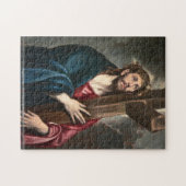 Eugene Greco - Christ portant le puzzle croisé (Horizontal)