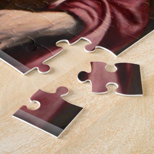 Eugene Greco - Christus draagt de kruispuzzel Legpuzzel (Zijkant)