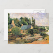 Eugène Henri Paul Gauguin - Vrouwen in Pont-Av Briefkaart (Voorkant / Achterkant)