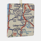 Eugene of kaart keramisch ornament (Rechts)