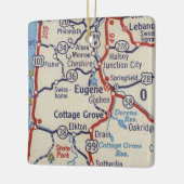 Eugene of kaart keramisch ornament (Links)