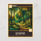 Eugene, Oregon |  Briefkaart (Voorkant)