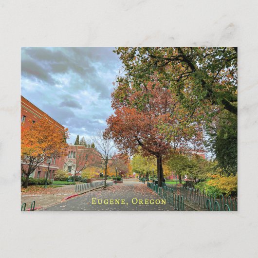 Eugene, Oregon Briefkaart (Voorkant)