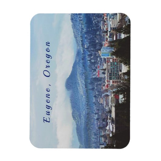 Eugene, Oregon Magnet Flexible (Vertical)