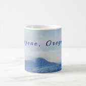 "Eugene, Oregon" Mug de café (Centre)