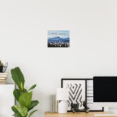 Eugene, Oregon Poster Art Print (Bureau à domicile)