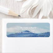 Eugene, Oregon  retouradreslabel Etiket (Insitu)