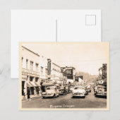 Eugene, Oregon  straatgeur jaren '50 Briefkaart (Voorkant / Achterkant)