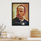 Eugenio Maria De Hostos Poster vintage (Cuisine)