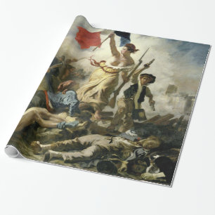 Eugne Delacroix Liberty Leading People Cadeaupapier
