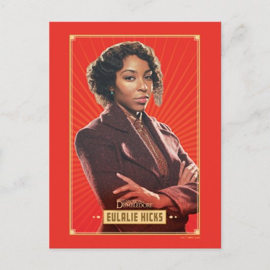 Eulalie Hicks Character Graphic Briefkaart (Voorkant)