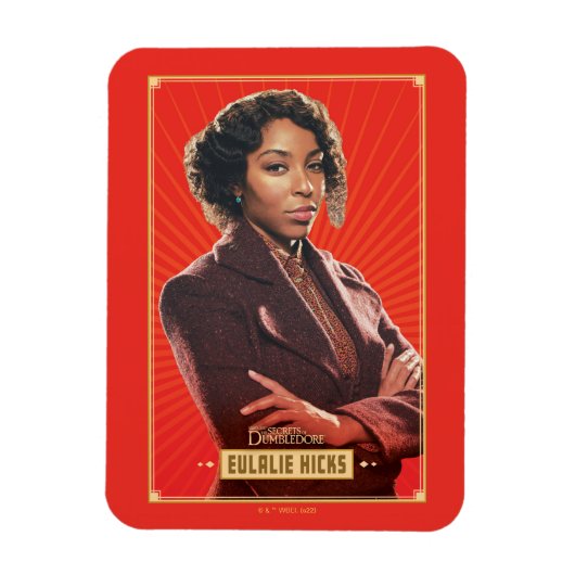 Eulalie Hicks Character Graphic Magneet (Verticaal)