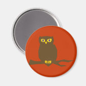 Eule owl magneet (Voorkant / Achterkant)