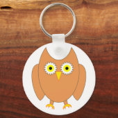 Eule owl sleutelhanger (Voorkant)