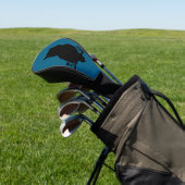 Eule - Scherenschnitt Golfheadcover (Insitu)