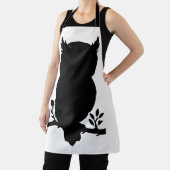 Eule - Scherenschnitt Schort (Insitu)