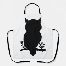 Eule - Scherenschnitt Schort