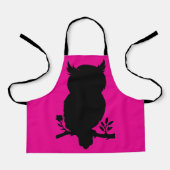 Eule - Scherenschnitt Schort (Voorkant)