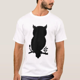 Eule - Scherenschnitt T-shirt