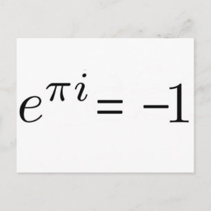 Euler-formule! Briefkaart