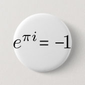 Euler-formule! Ronde Button 5,7 Cm (Voorkant)