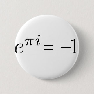 Euler-formule! Ronde Button 5,7 Cm