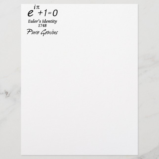 Euler's Identity (Voorkant)