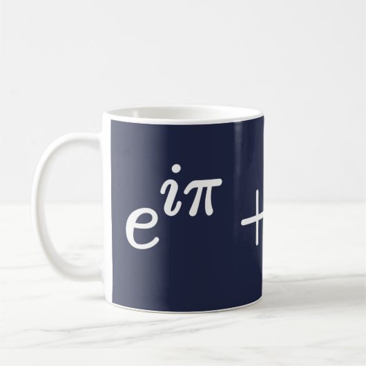 Euler's Identity Equation Science wiskundige Mok (Links)
