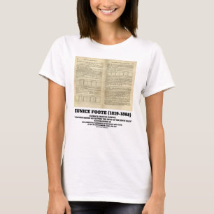 Eunice Foote Climate Change Pioneer T-shirt