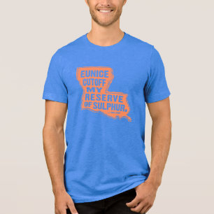 Eunice snijdt mijn zwavelreserve af - Tri-Blend shirt