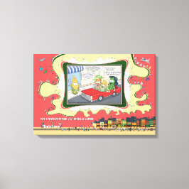 Eunuch Corn | Gefeliciteerd met Single Zijn 24x16 Canvas Afdruk