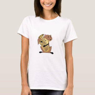 Euphonium afspelen t-shirt