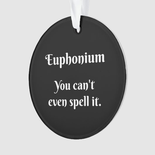 Euphonium Attitude! Ornament (voorkant)