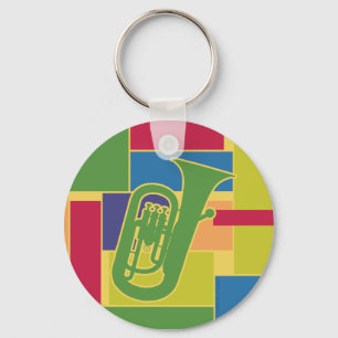 Euphonium Colorblock Sleutelhanger