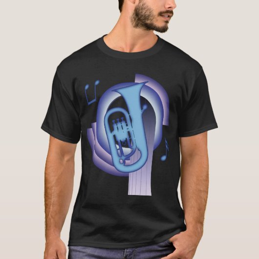 Euphonium deco2 t-shirt (Voorkant)