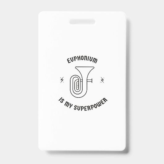 Euphonium is my superpower badge (Voorkant)