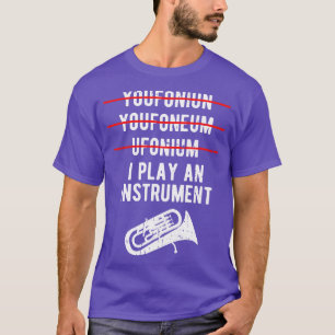 Euphonium Marching Grappige Bariton 1 T-shirt