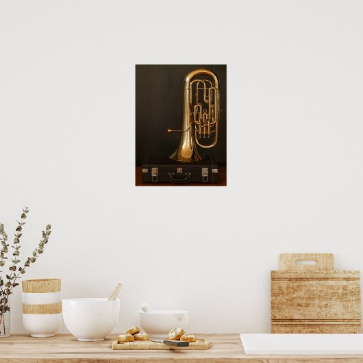 Euphonium-messing Poster (Keuken)