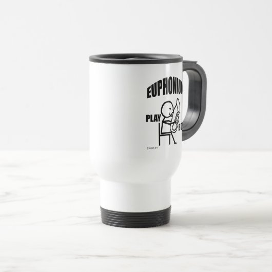 Euphonium Play Boy Travel Mug (Devant droit)