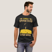 Euphonium Teacher On The Moon T-shirt (Voorkant volledig)