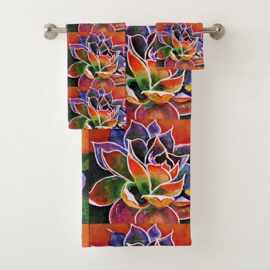 Euphoric Agave Bath Towels Bad Handdoek (Insitu)