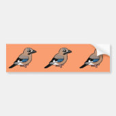 Eurasian Jay Bumpersticker (Voorkant)