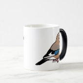 Eurasian Jay Magische Mok (Voorkant rechts)