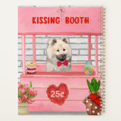 Eurasier Chien Valentine's Day Kissing Booth (Dos)