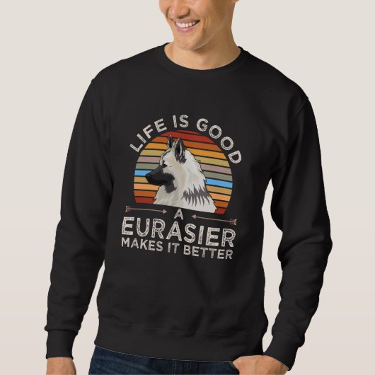 Eurasier Dog Funny Gift Idee Trui (Voorkant)