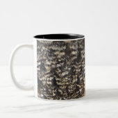 Euraziatische arend (Bubo bubo) Tweekleurige Koffiemok (Links)